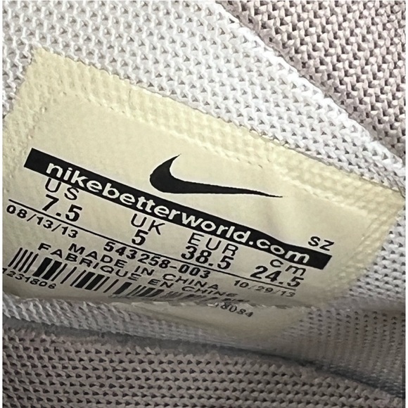 Nike Dunk Sky Hi Lace Up High Top Wedge Sneakers in “Zebra Print” (2013) - Picture 15 of 15